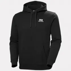 Sudadera Helly Hansen hombre negra | Hoodie con capucha