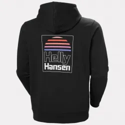 Sudadera Helly Hansen hombre negra | Hoodie con capucha