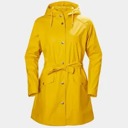 Parka Helly Hansen mujer amarilla | Chaqueta impermeable