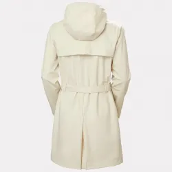 Parka Helly Hansen mujer beige | Chaqueta impermeable elegante