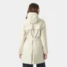 Parka Helly Hansen mujer beige | Chaqueta impermeable elegante