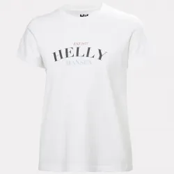 Camiseta Helly Hansen blanca mujer | Camiseta logo HH