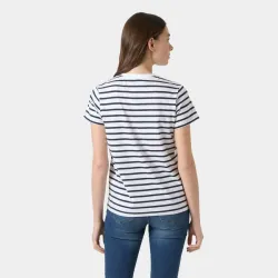 Camiseta náutica Helly Hansen mujer | Camiseta marinera rayas