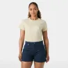 Helly Hansen Sailing Club mujer | Camiseta náutica beige