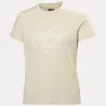 Helly Hansen Sailing Club mujer | Camiseta náutica beige