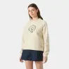 Sudadera Helly Hansen mujer beige | Sudadera náutica casual