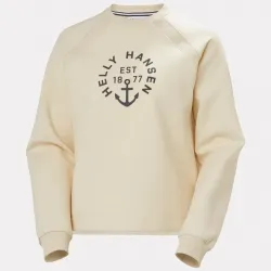 Sudadera Helly Hansen mujer beige | Sudadera náutica casual