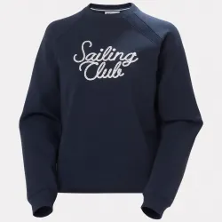 Sudadera Sailing Club Helly Hansen Mujer Azul Marino