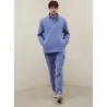 Sudadera Ecoalf Alex Azul | Sudadera Hombre con Media Cremallera