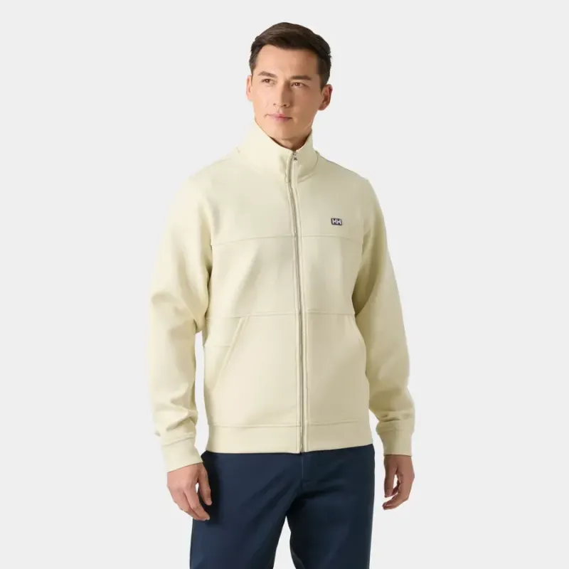 Sudadera Helly Hansen Beige con Cremallera | Hombre Casual Premium