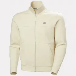 Sudadera Helly Hansen Beige con Cremallera | Hombre Casual Premium