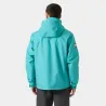 Chaqueta Helly Hansen Verde con Capucha | Impermeable Hombre