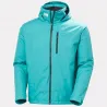 Chaqueta Helly Hansen Verde con Capucha | Impermeable Hombre