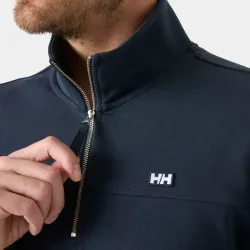 Sudadera Helly Hansen Hombre Half Zip Azul Marino | Eolo