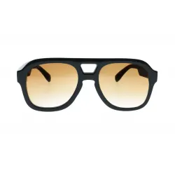 Gafas de Sol Goodbye Rita Trocadero Negras Lente Marrón | Eolo