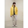Chaqueta ECOALF amarilla hombre | Impermeable ligera y cortavientos