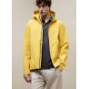 Chaqueta ECOALF amarilla hombre | Impermeable ligera y cortavientos