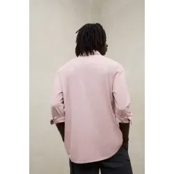 Polo ECOALF rosa manga larga hombre | Estilo actual y cómodo
