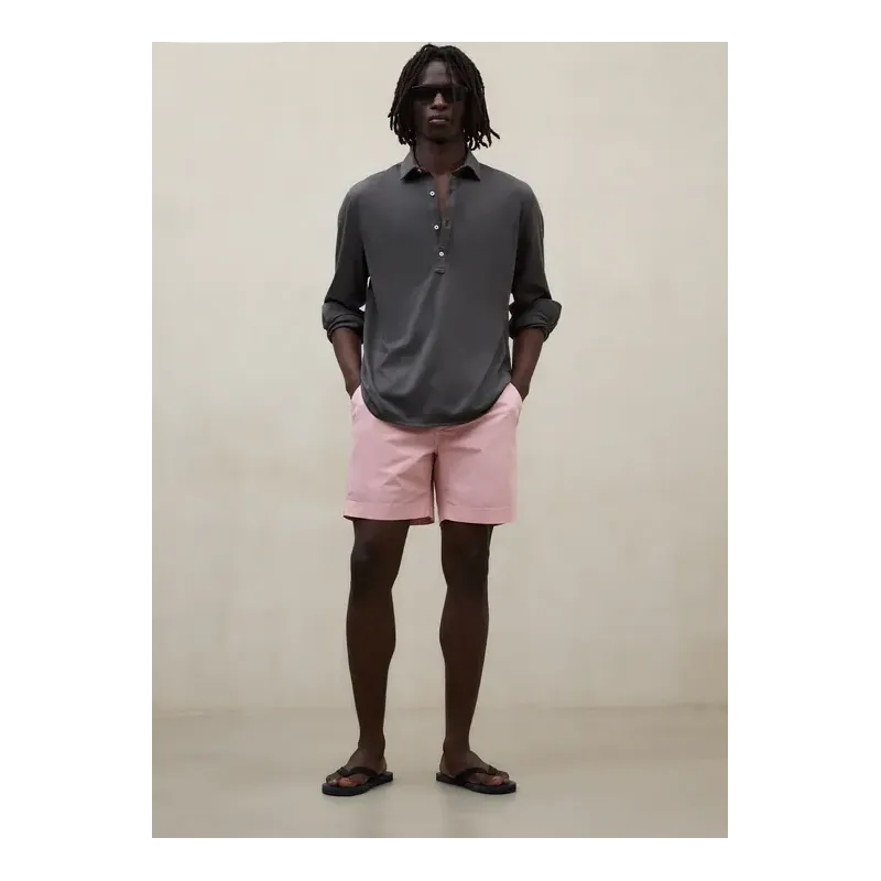 Polo manga larga gris hombre | Estilo limpio y actual