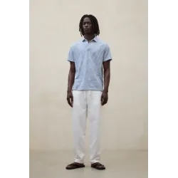 Polo rayas azul hombre | Fresco y estilo verano