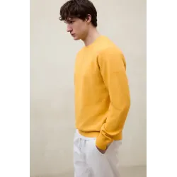 Sudadera amarilla Ecoalf hombre | Fácil y diferente