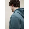 Sudadera Ecoalf verde con cremallera hombre | Hoodie sostenible cómoda