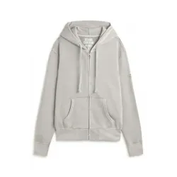 Sudadera gris Ecoalf con cremallera hombre | Sudadera versátil sostenible