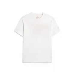 Camiseta blanca Ecoalf hombre | Print Sustainability