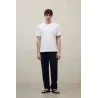 Camiseta blanca Ecoalf hombre | Print Sustainability