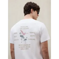 Camiseta blanca Ecoalf hombre | Básica con diseño y estilo