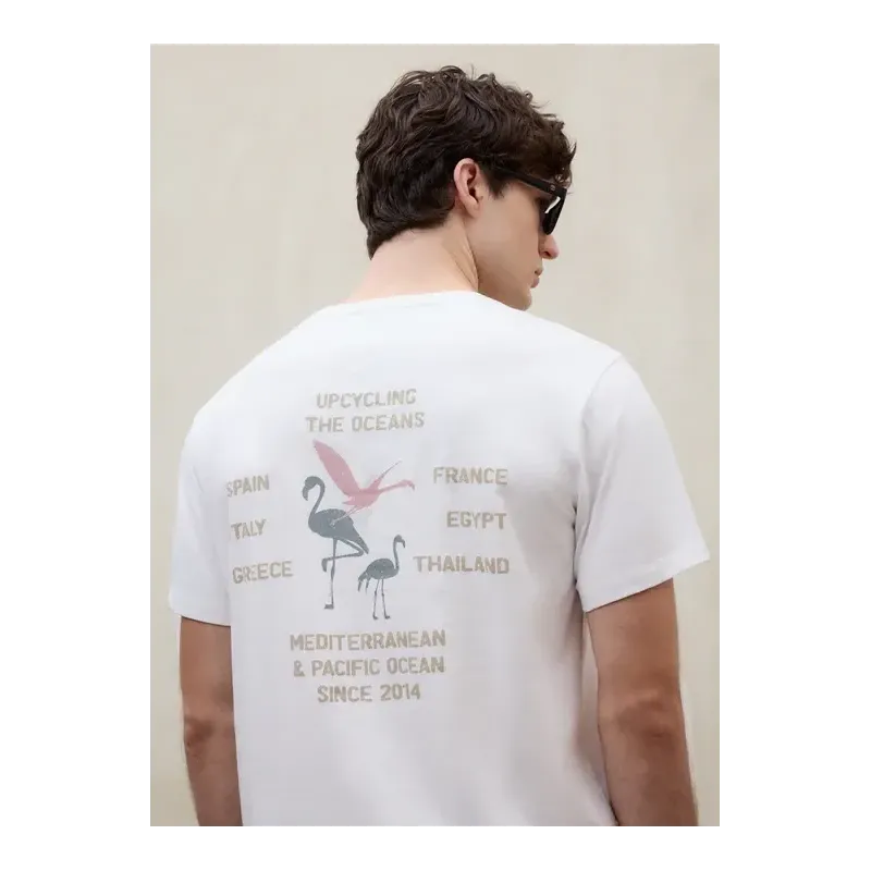 Camiseta blanca Ecoalf hombre | Básica con diseño y estilo