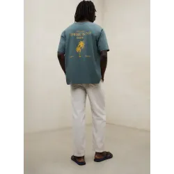 Camiseta verde Ecoalf hombre | Diseño original con estilo