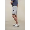 Short Ecoalf hombre gris claro | Pantalón corto técnico ligero verano
