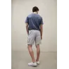 Short Ecoalf hombre gris claro | Pantalón corto técnico ligero verano