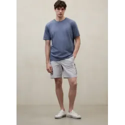Short Ecoalf hombre gris claro | Pantalón corto técnico ligero verano