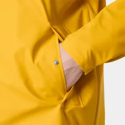 Chubasquero Helly Hansen Mujer Impermeable Largo Azul Amarillo