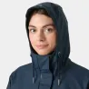 Chubasquero Helly Hansen Mujer Impermeable Largo Azul Amarillo