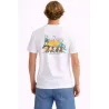 Camiseta blanca BlueBlue Chihuahua The Beaches | Estilo surf hombre