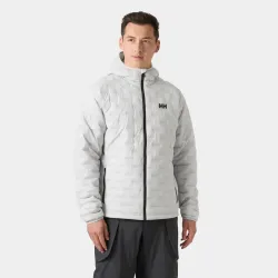 Chaqueta Helly Hansen Hombre HP Hybrid Insulator Gris | Ligera y Térmica