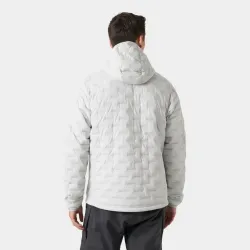 Chaqueta Helly Hansen Hombre HP Hybrid Insulator Gris | Ligera y Térmica