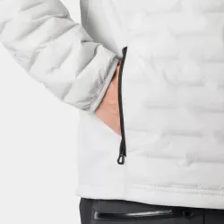 Chaqueta Helly Hansen Hombre HP Hybrid Insulator Gris | Ligera y Térmica