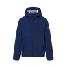 Chaqueta impermeable azul Ecoalf hombre | Ligera y con capucha
