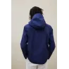Chaqueta impermeable azul Ecoalf hombre | Ligera y con capucha