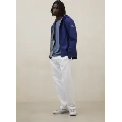 Chaqueta impermeable azul Ecoalf hombre | Ligera y con capucha