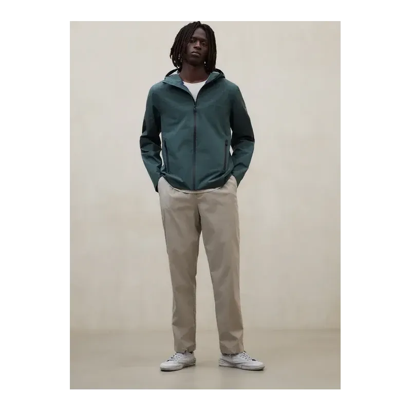 Cortavientos verde Ecoalf hombre | Ligero y versátil