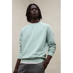 Sudadera verde agua Ecoalf hombre | Diseño actual y cómodo