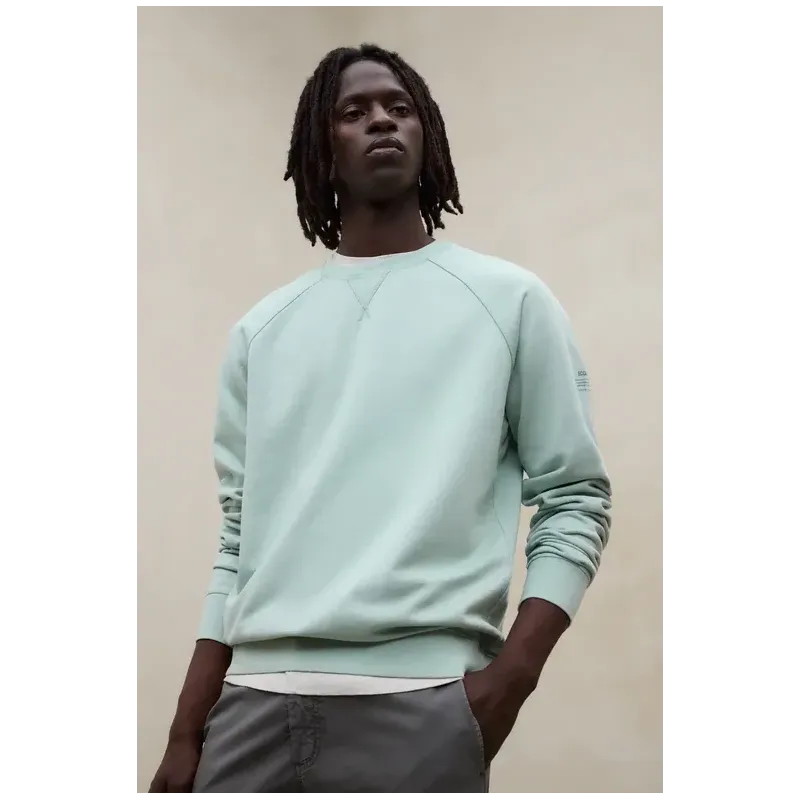 Sudadera verde agua Ecoalf hombre | Diseño actual y cómodo