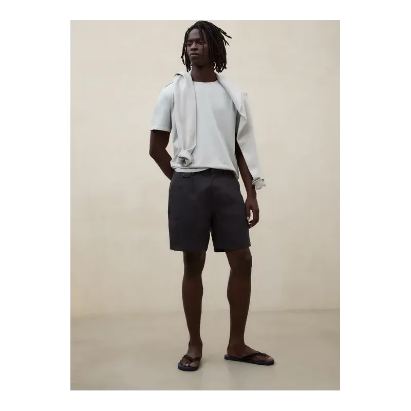 Bermuda gris lino Ecoalf hombre | Ligera y elegante verano