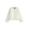 Chaqueta reversible Ecoalf mujer | Diseño ligero color crema