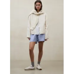 Chaqueta reversible Ecoalf mujer | Diseño ligero color crema